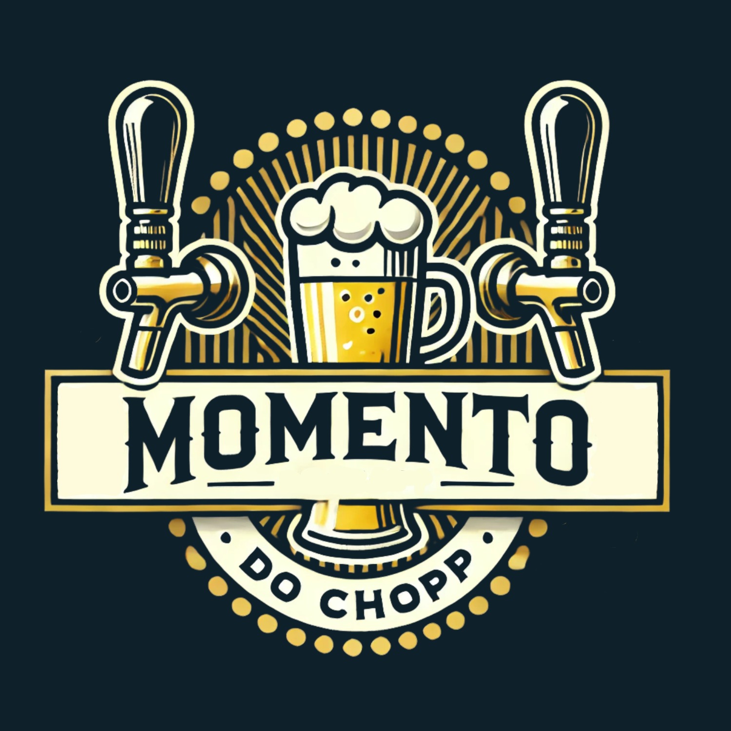 Logo Momento do Chopp